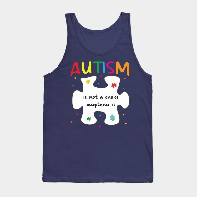 Autism Tank Top by Stellar21